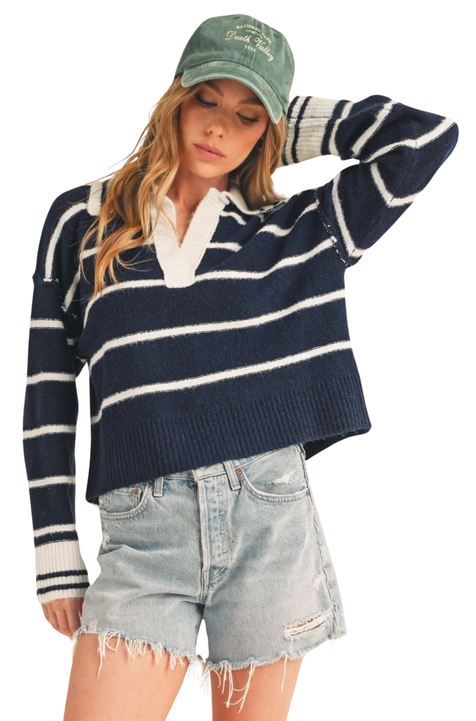 Classic Striped Knit Sweater