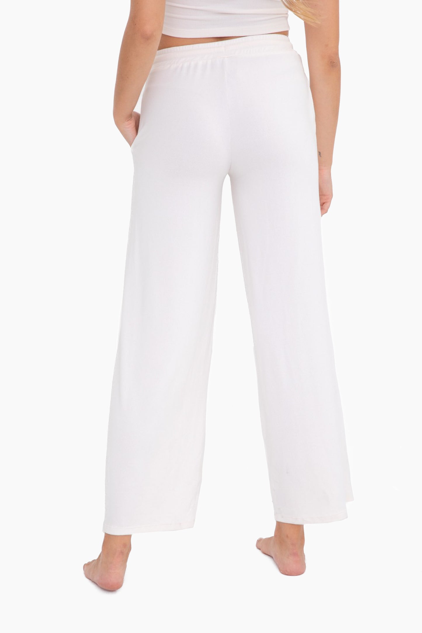 Brushed Wide Leg Pants