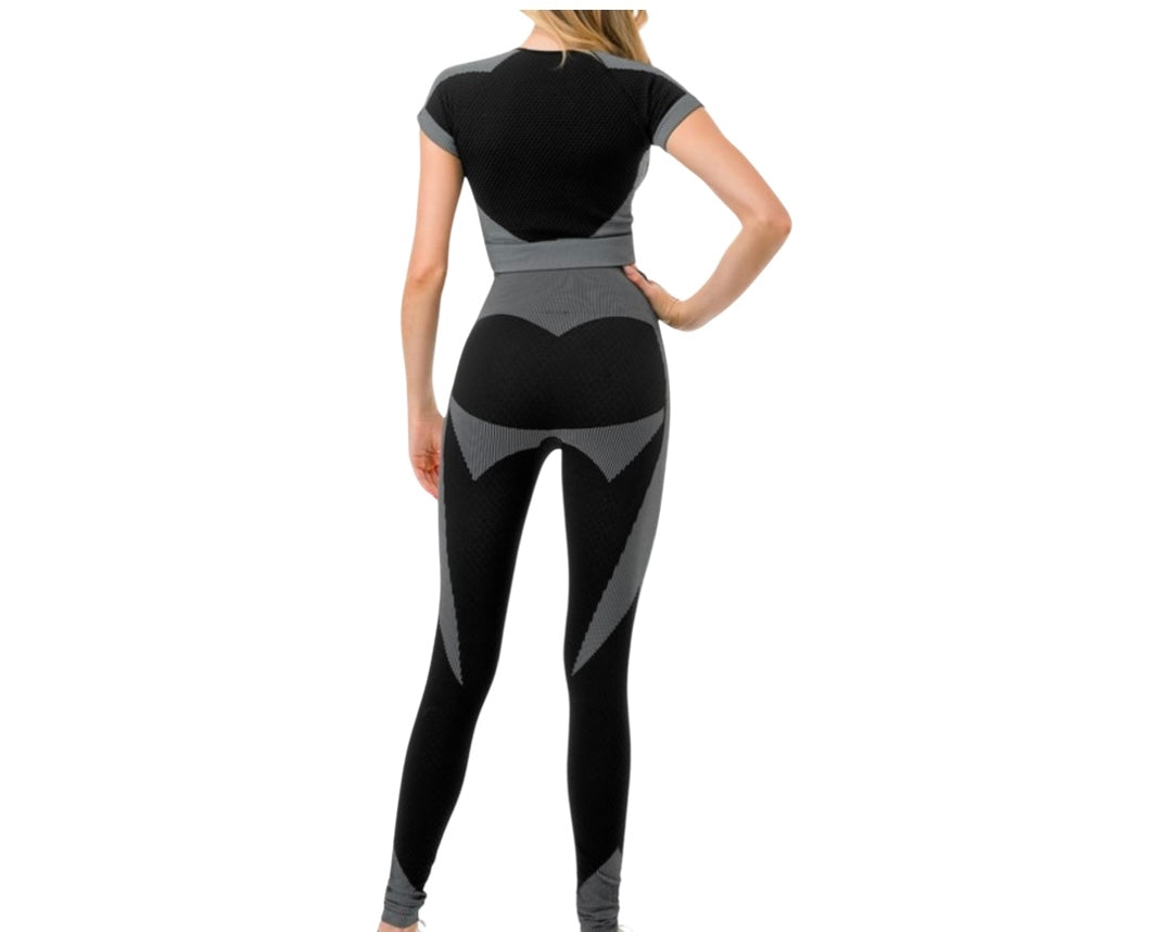 Two Toned Textured Set