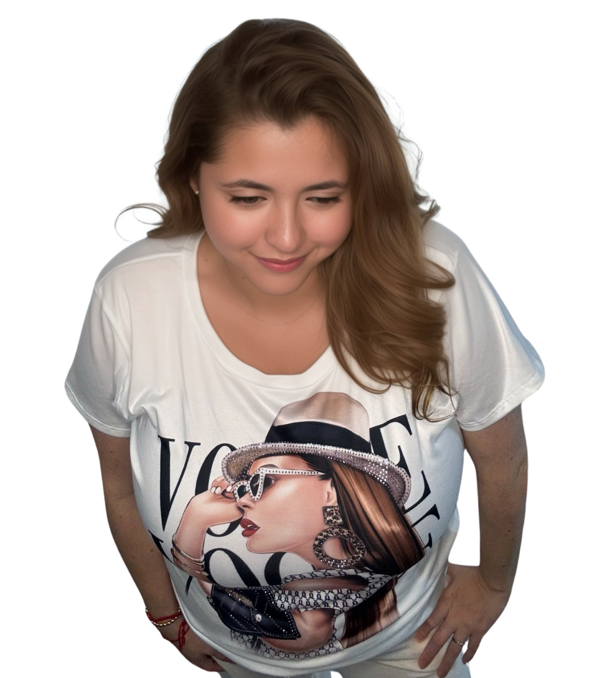 Vogue 1 Graphic Top, Plus Size