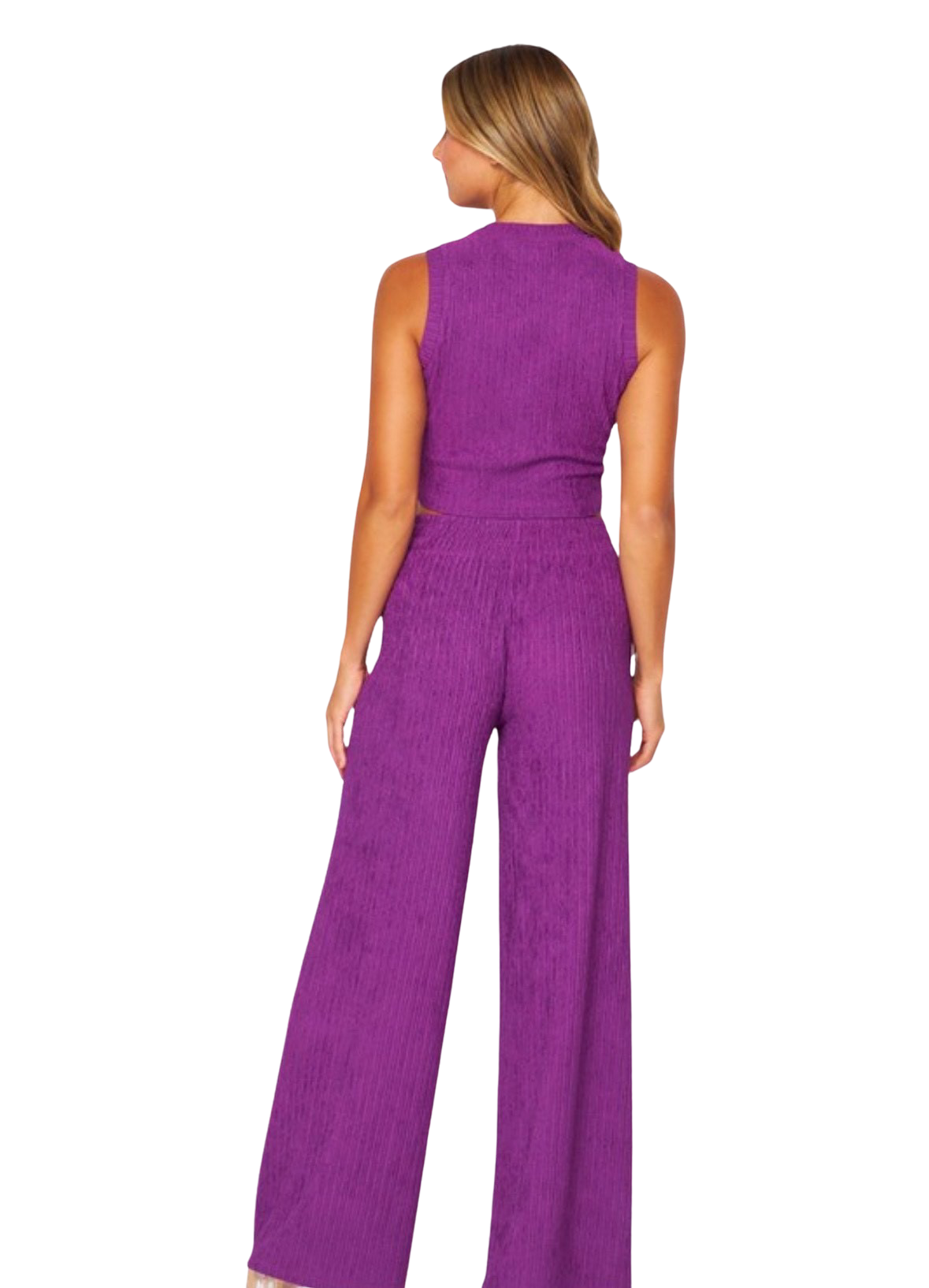 Pleated Two Piece Set