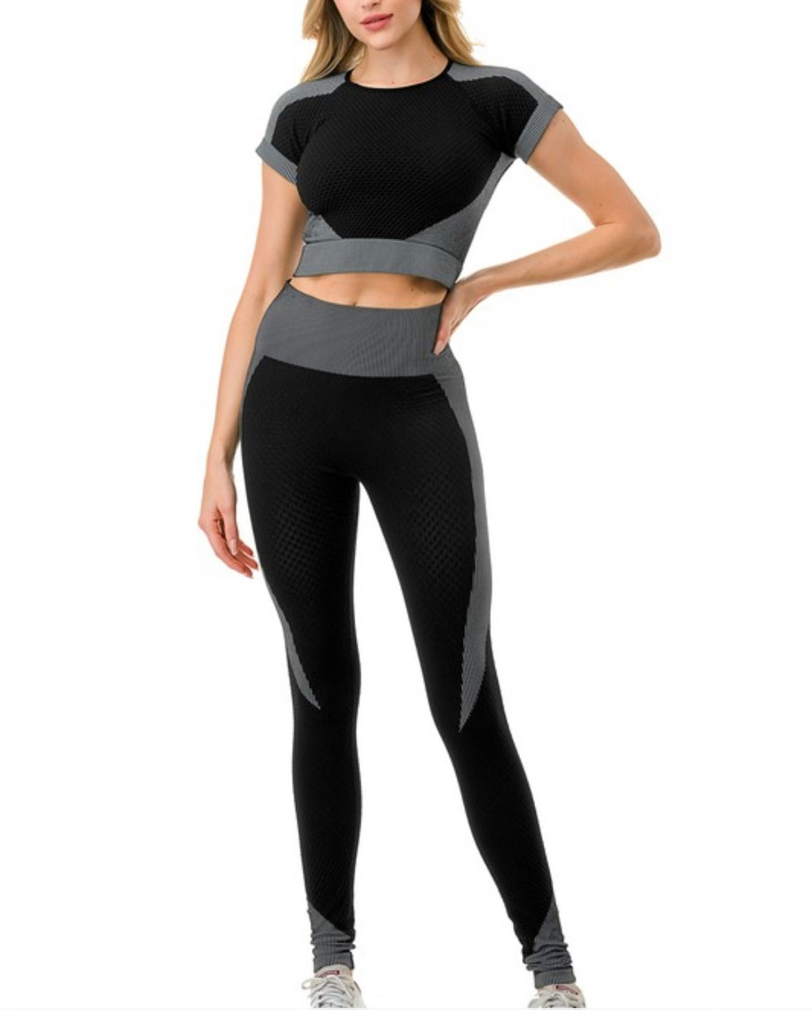 Two Toned Textured Set