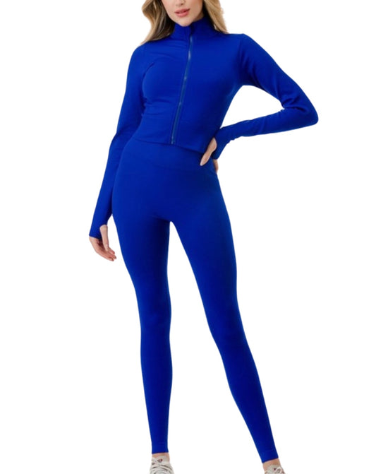 Royal Blue 2 Piece Active Set