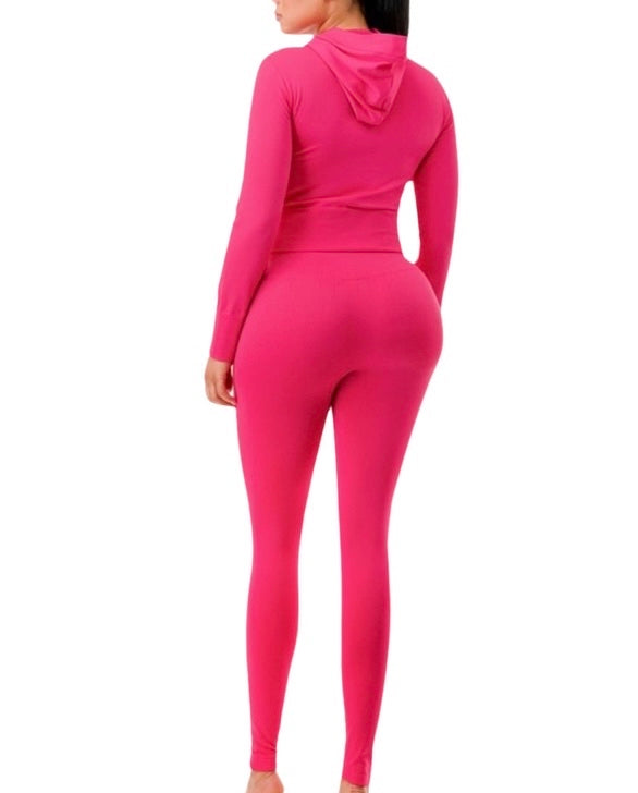 Fuchsia Two Piece Set