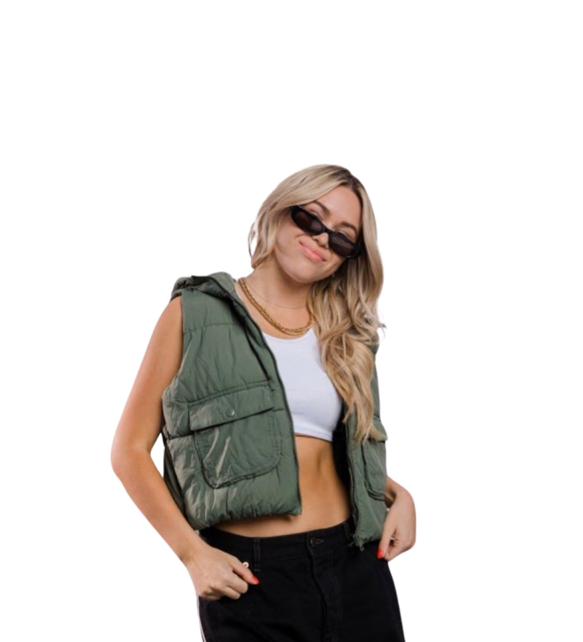 Here Comes the Sun Vest - Sage